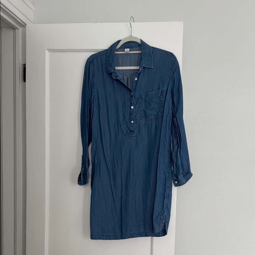 Denim Shirt Dress